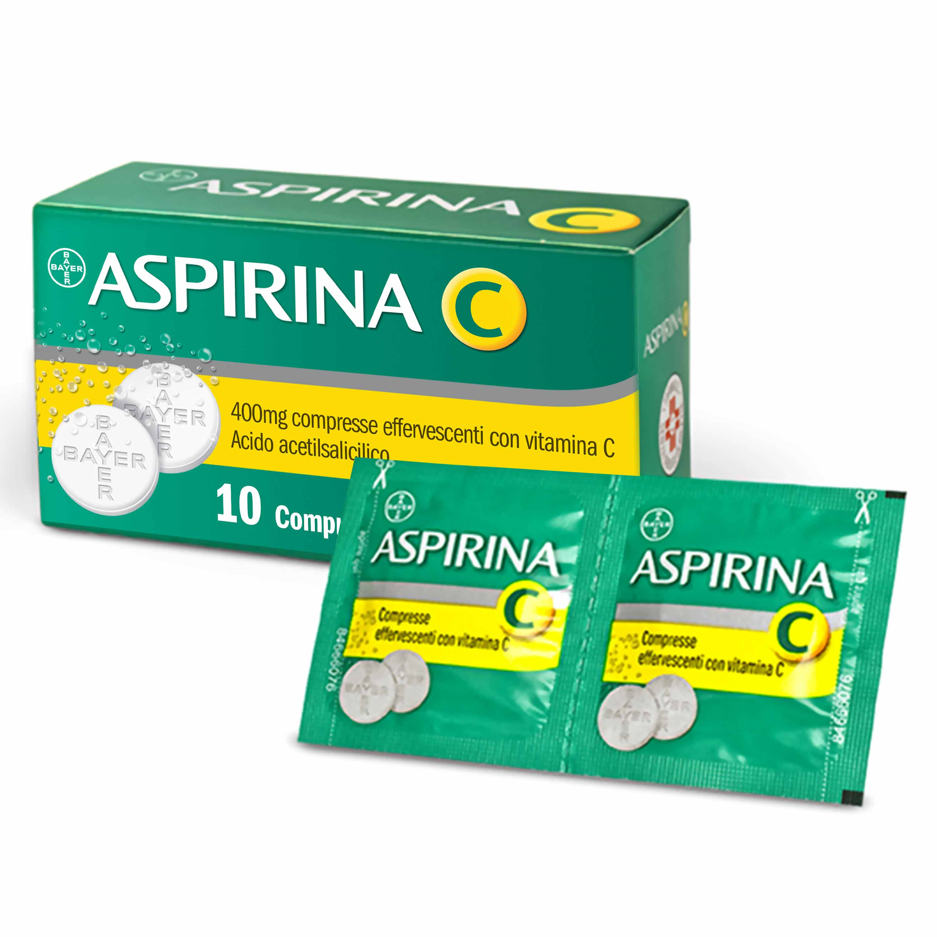 ASPIRINA C*10CPR EFF 400+240MG - latuafarmacia.org