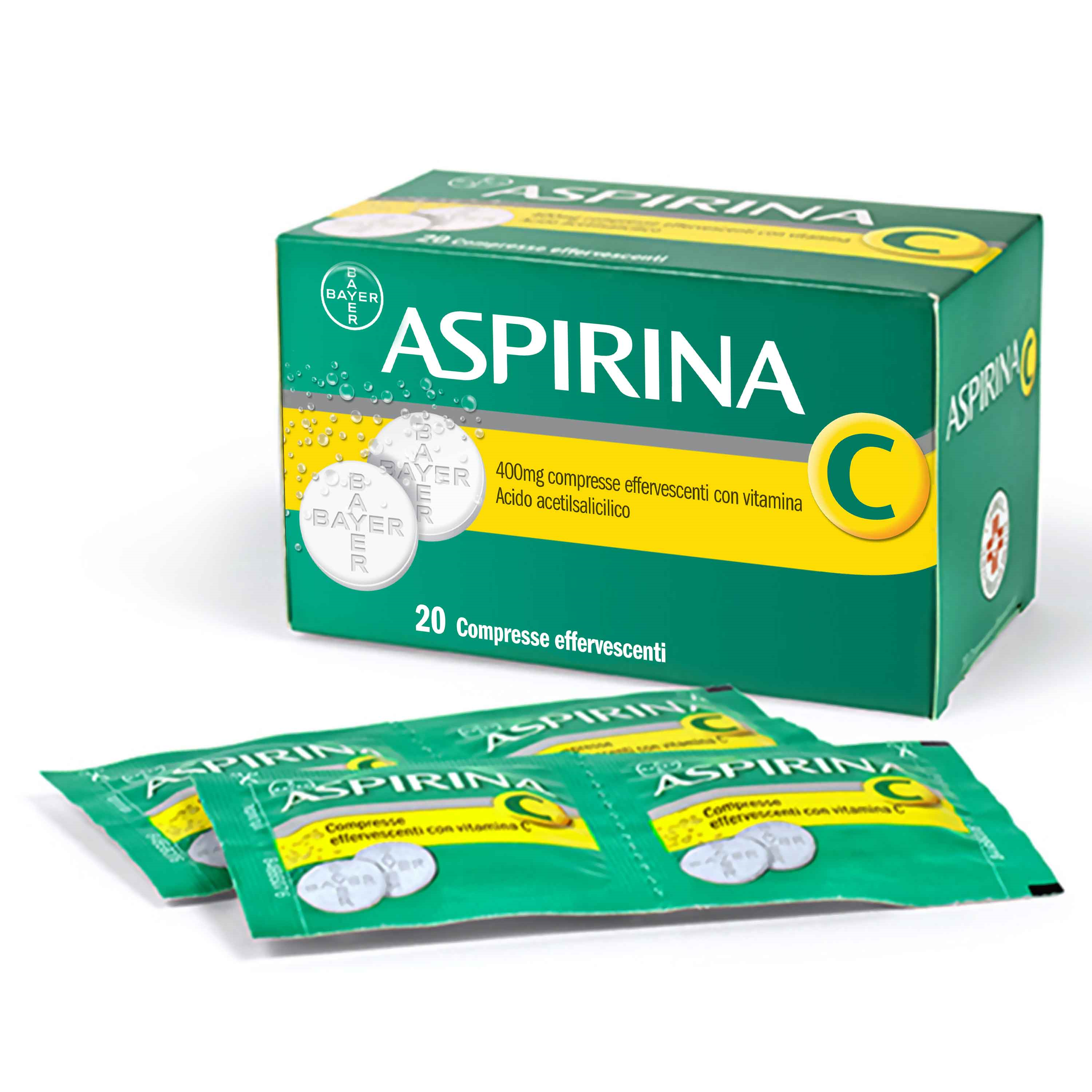 ASPIRINA C*20CPR EFF 400+240MG - latuafarmacia.org