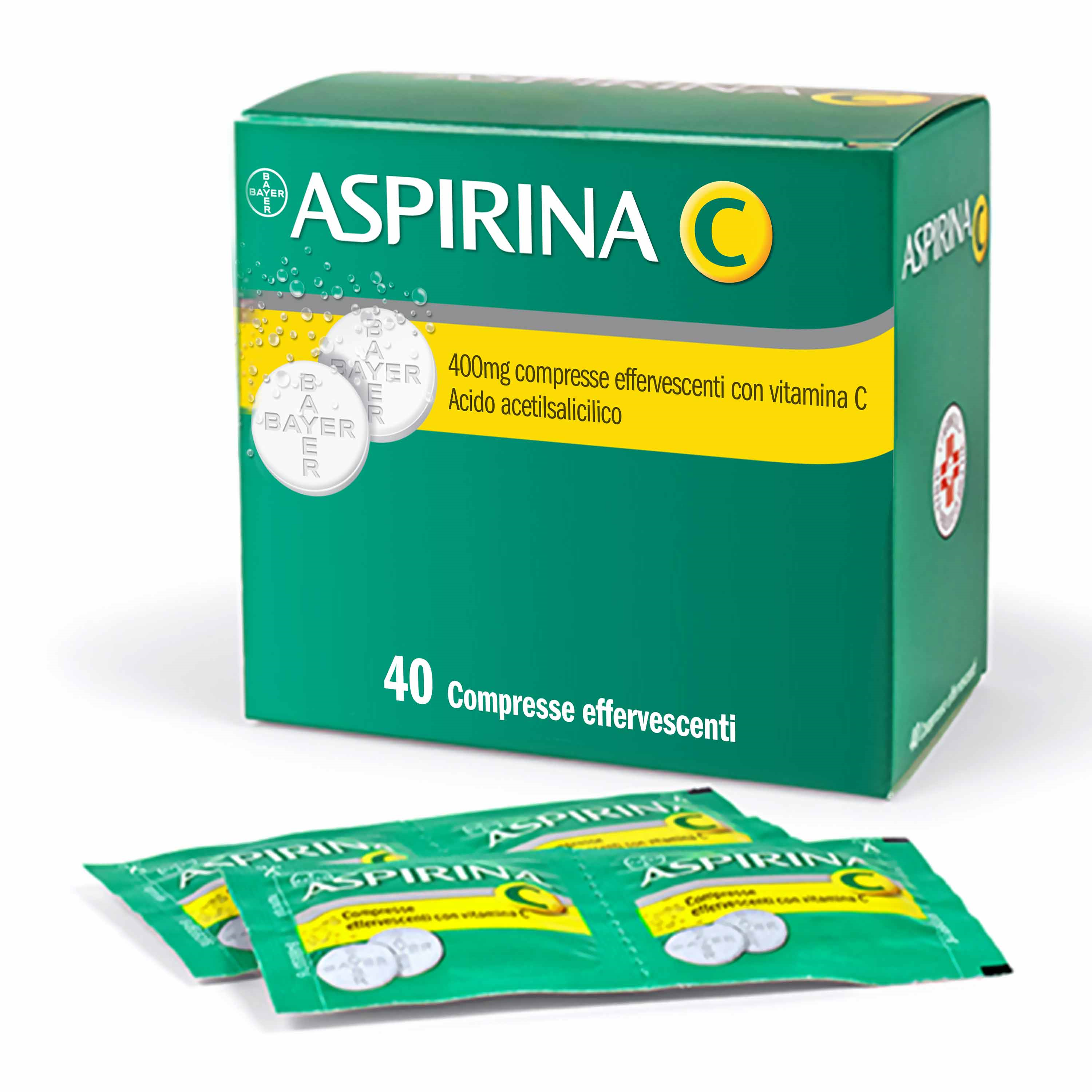ASPIRINA C*40CPR EFF 400+240MG - latuafarmacia.org