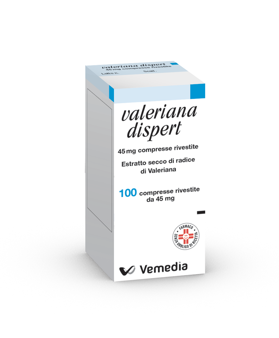 VALERIANA DISPERT*100CPR 45MG - latuafarmacia.org