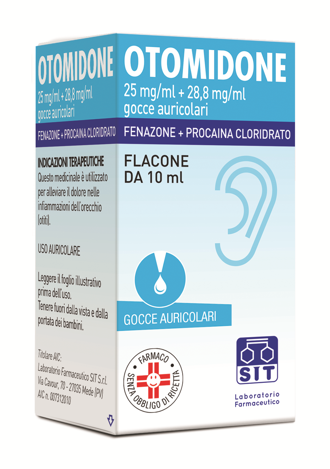 OTOMIDONE*GTT OTO 10ML - latuafarmacia.org