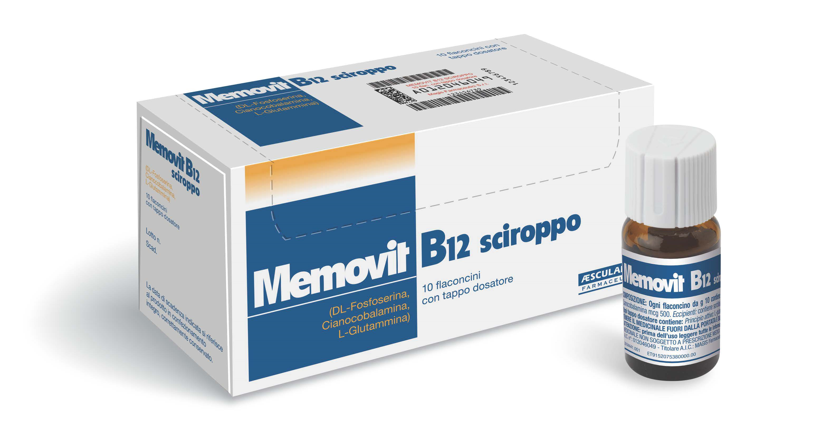 MEMOVIT B12*OS SCIR 10FL - latuafarmacia.org