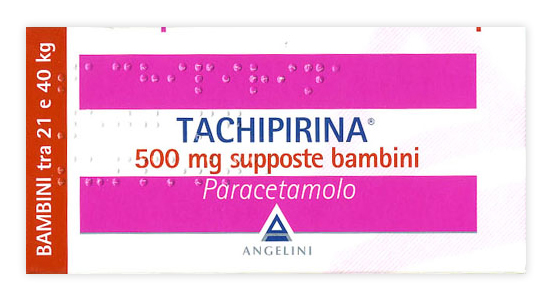 TACHIPIRINA*BB 10SUPP 500MG - latuafarmacia.org