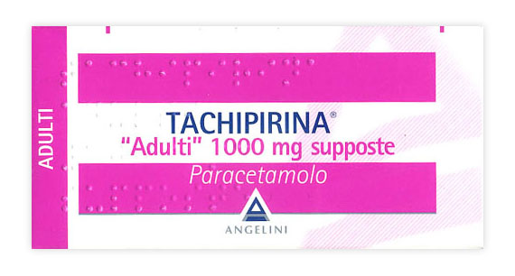 TACHIPIRINA*AD 10SUPP 1000MG - latuafarmacia.org