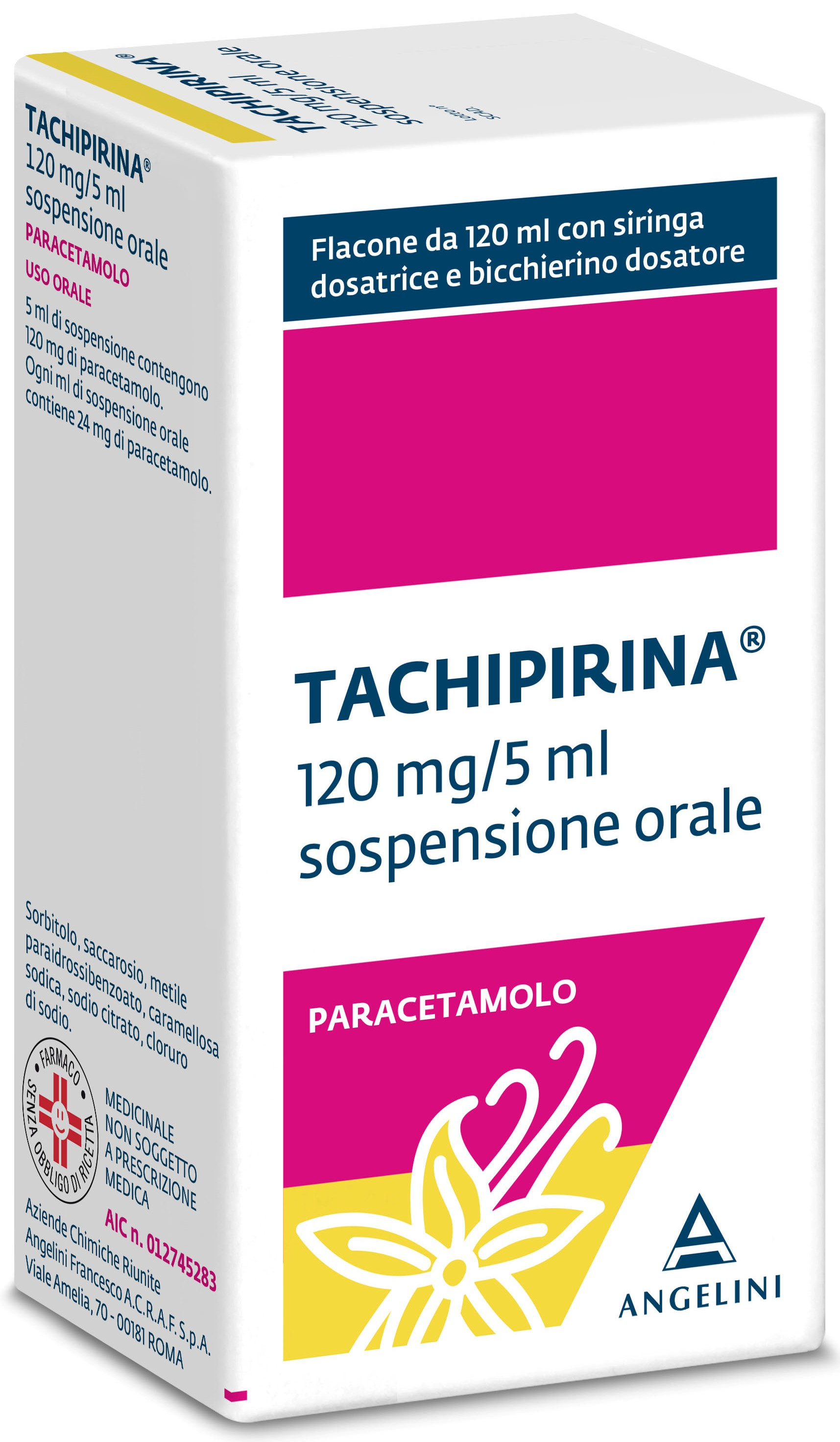 TACHIPIRINA*SOSP 120ML VAN/CAR - latuafarmacia.org