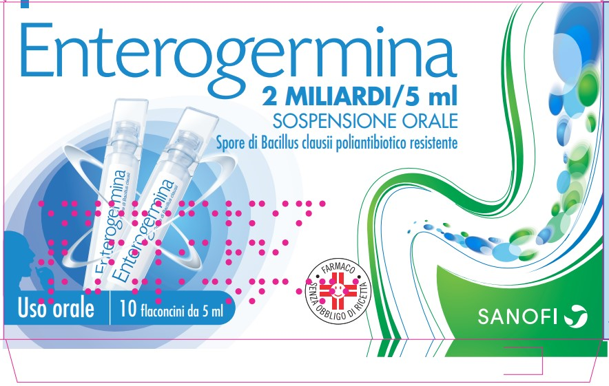 ENTEROGERMINA*OS 10FL 2MLD/5ML - latuafarmacia.org