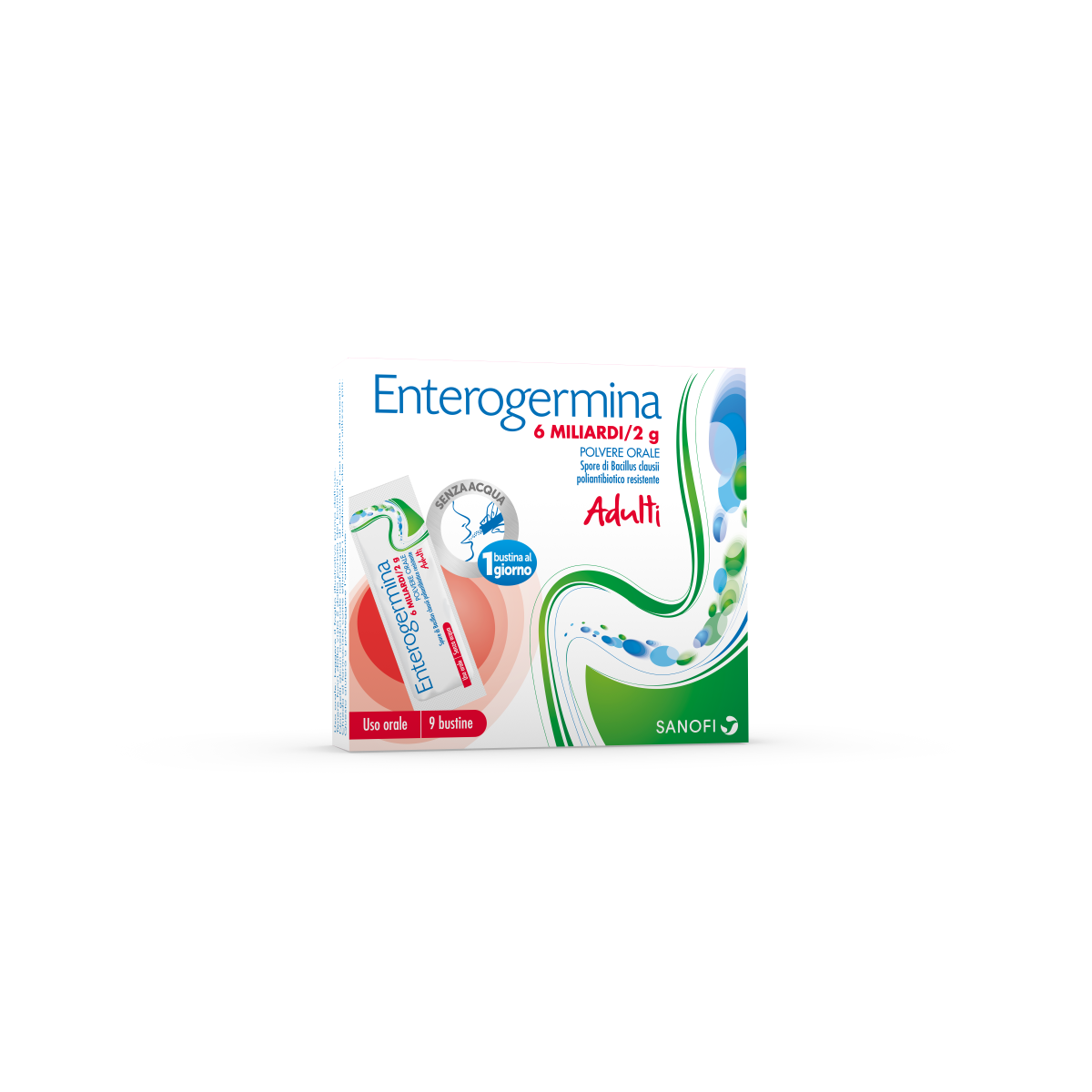 ENTEROGERMINA*OS 9BS 6MLD/2G - latuafarmacia.org