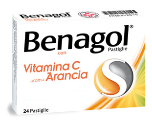 BENAGOL VIT C*24PAST ARANCIA - latuafarmacia.org
