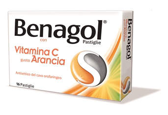 BENAGOL VIT C*16PAST ARANCIA - latuafarmacia.org