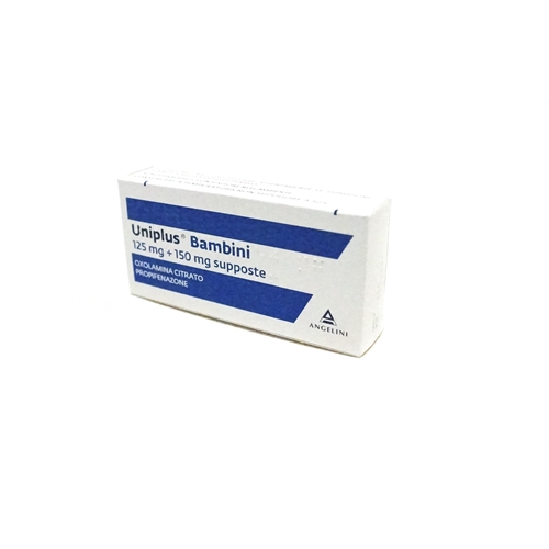 UNIPLUS*BB 10SUPP 125MG+150MG - latuafarmacia.org