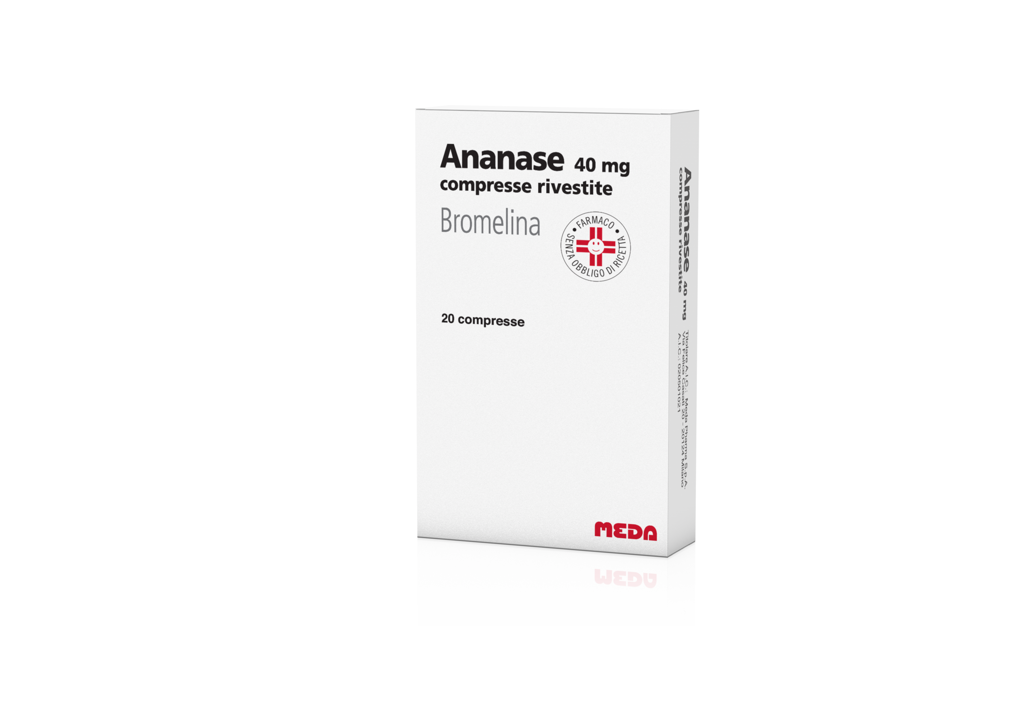 ANANASE*20CPR RIV 40MG - latuafarmacia.org