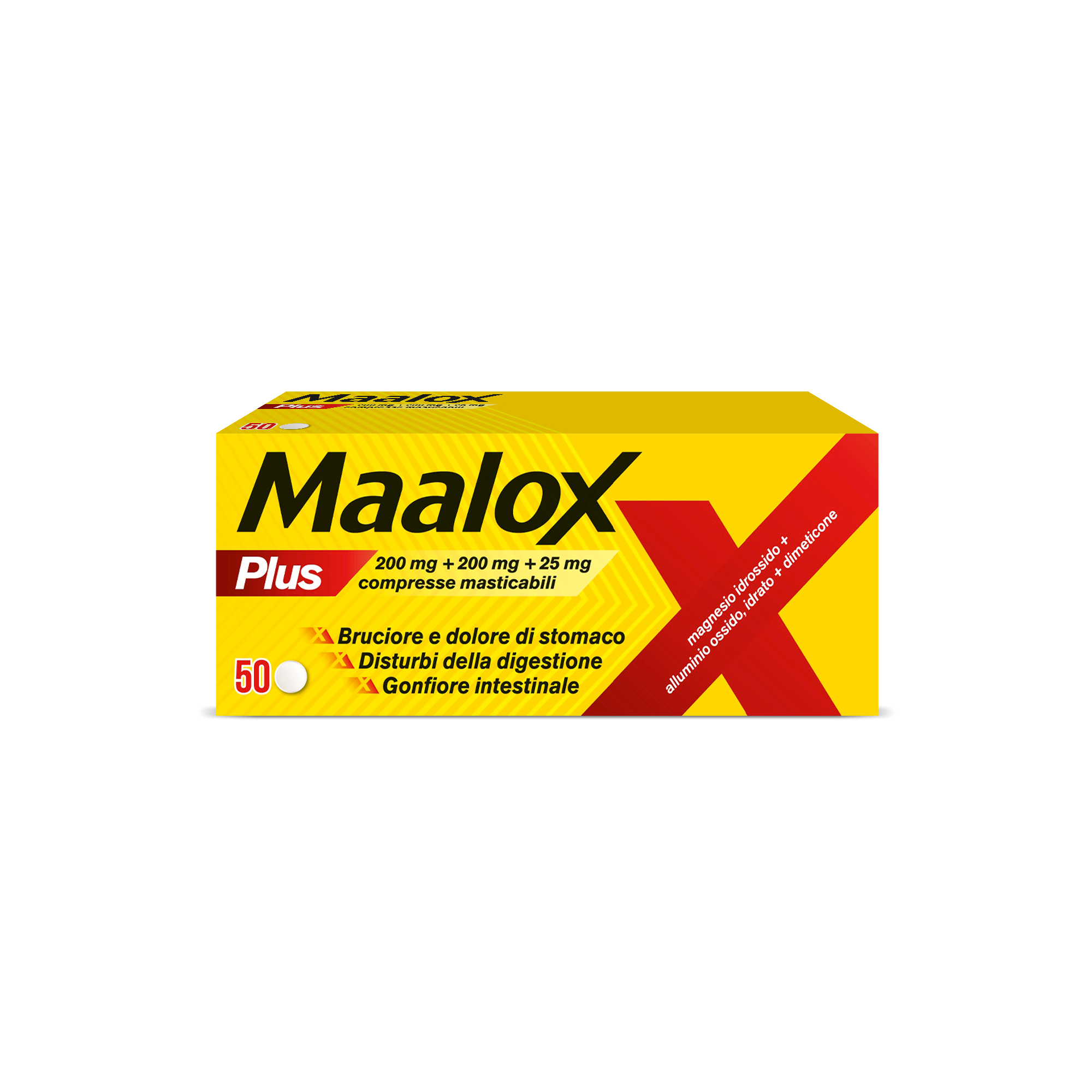 MAALOX PLUS*50CPR MAST - latuafarmacia.org
