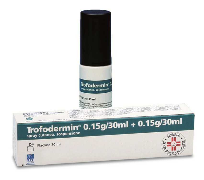 TROFODERMIN*SPR CUT 30ML 5%+5% - latuafarmacia.org