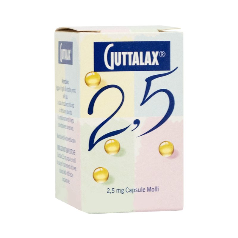 GUTTALAX*30CPS MOLLI 2,5MG - latuafarmacia.org
