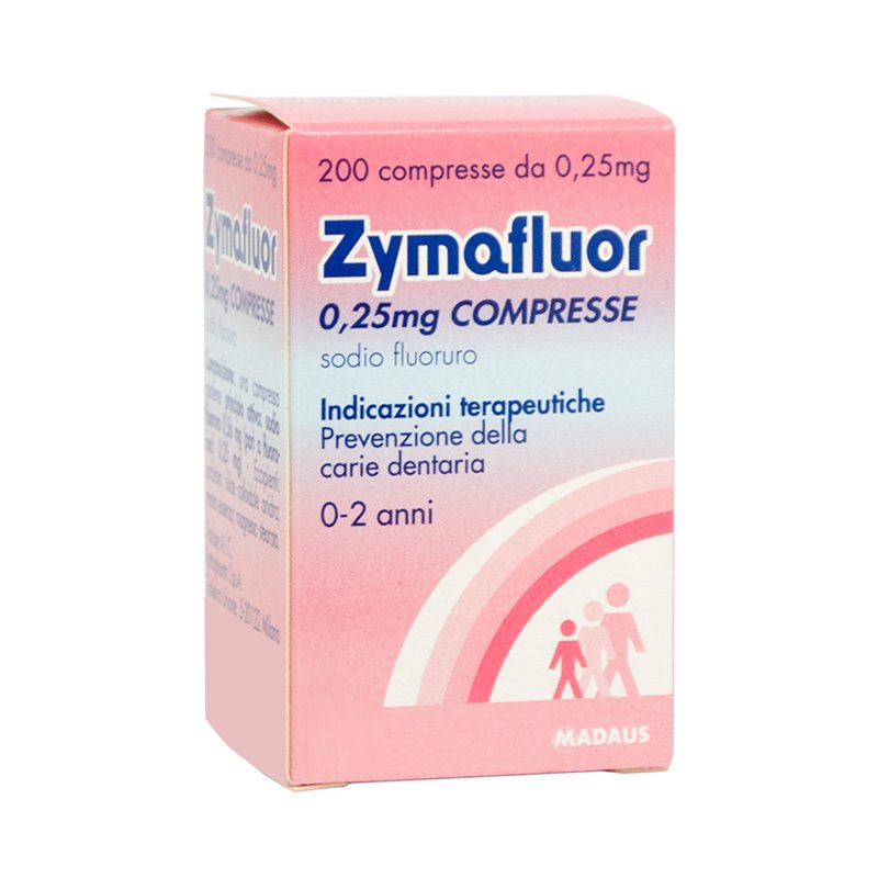ZYMAFLUOR*200CPR 0,25MG - latuafarmacia.org