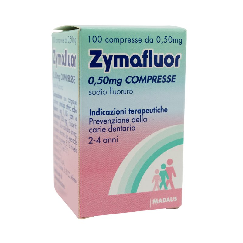 ZYMAFLUOR*100CPR 0,50MG - latuafarmacia.org