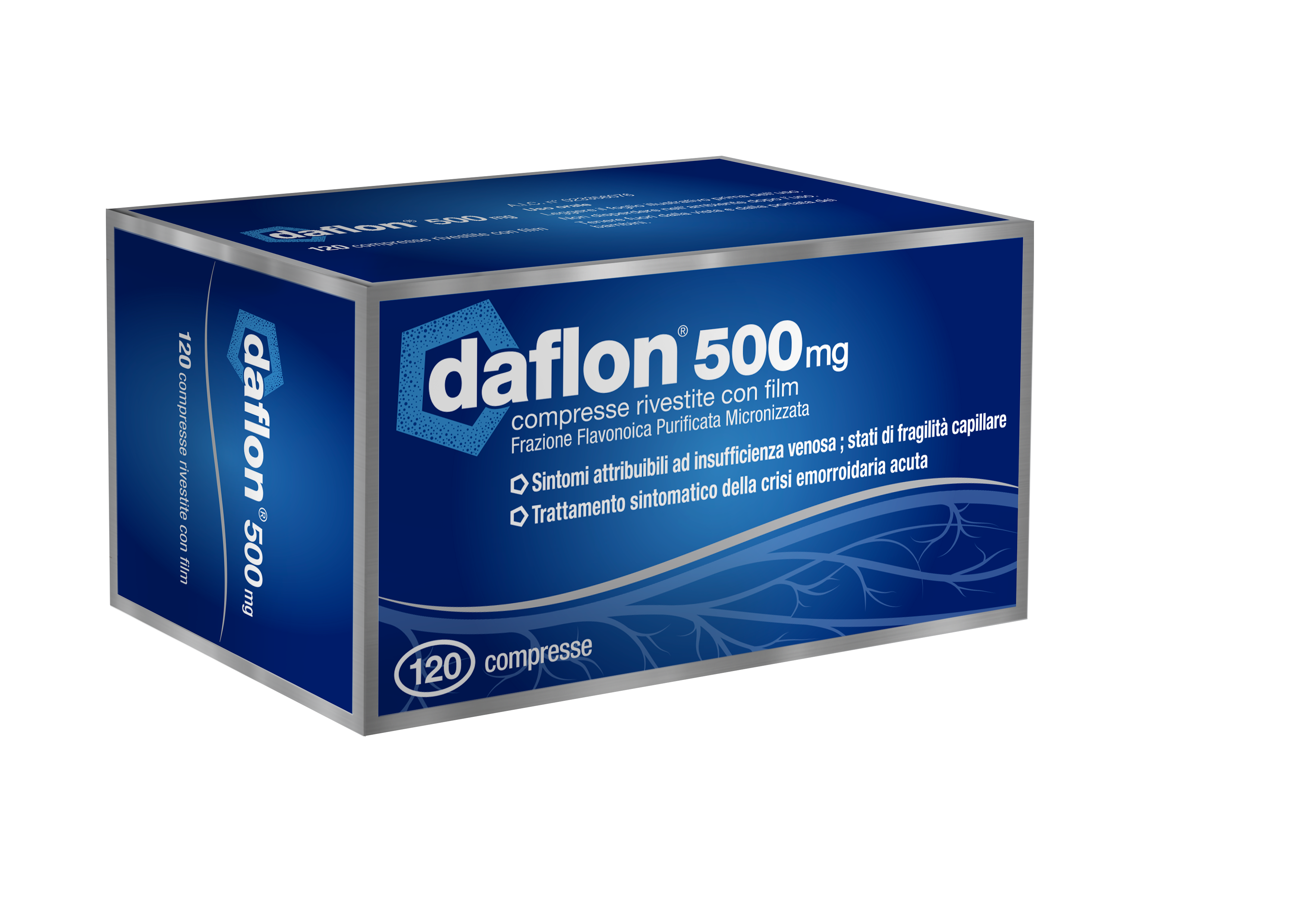 DAFLON*120CPR RIV 500MG - latuafarmacia.org