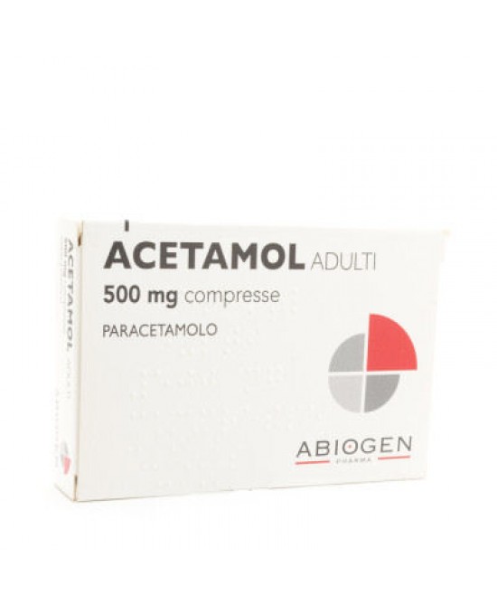 ACETAMOL*AD 20CPR 500MG - latuafarmacia.org