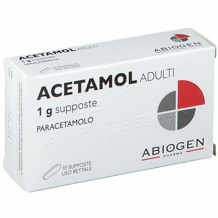 ACETAMOL*AD 10SUPP 1G - latuafarmacia.org
