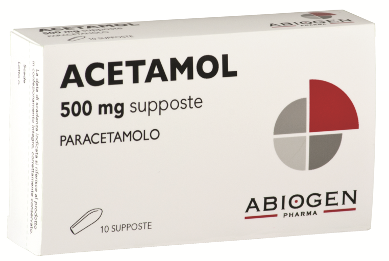 ACETAMOL*10SUPP 500MG - latuafarmacia.org
