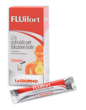 FLUIFORT*10BUST GRAT 2,7G - latuafarmacia.org