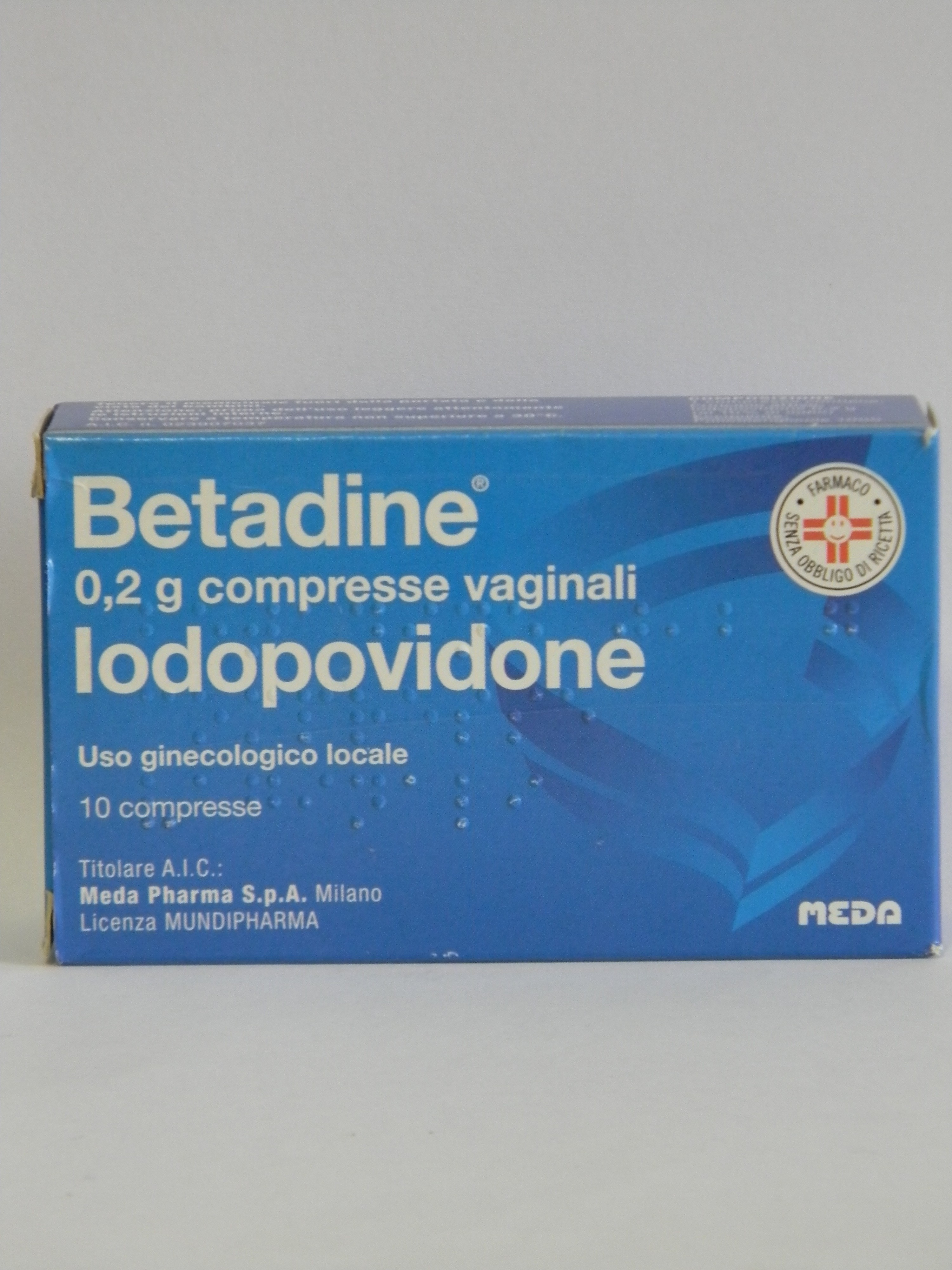 BETADINE*10CPR VAG 200MG - latuafarmacia.org