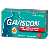 GAVISCON*24CPR FRAG250+133,5MG - latuafarmacia.org