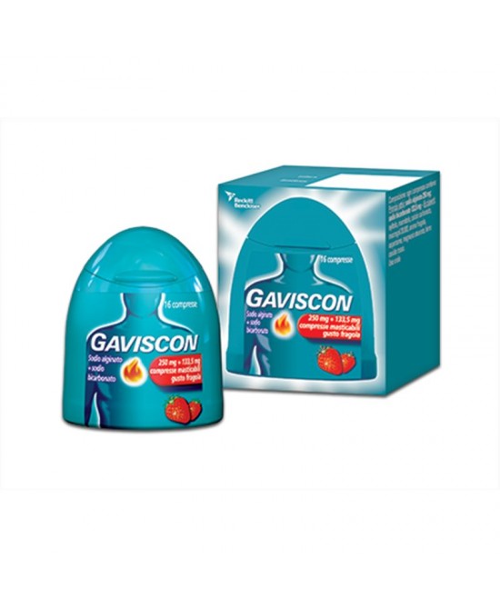 GAVISCON*16CPR FRAG250+133,5MG - latuafarmacia.org