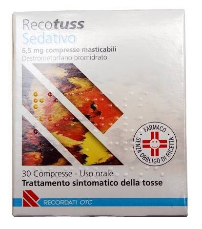 RECOTUSS SEDAT*30CPR MAST6,5MG - latuafarmacia.org
