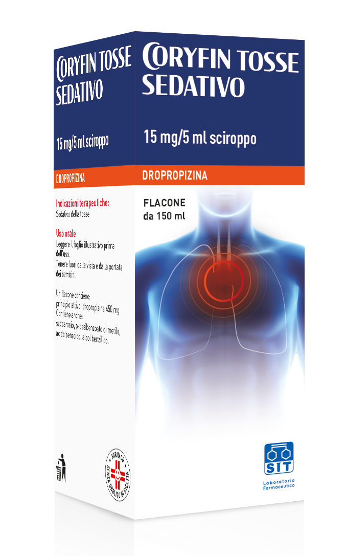 CORYFIN TOSSE SE*150ML15MG/5ML - latuafarmacia.org