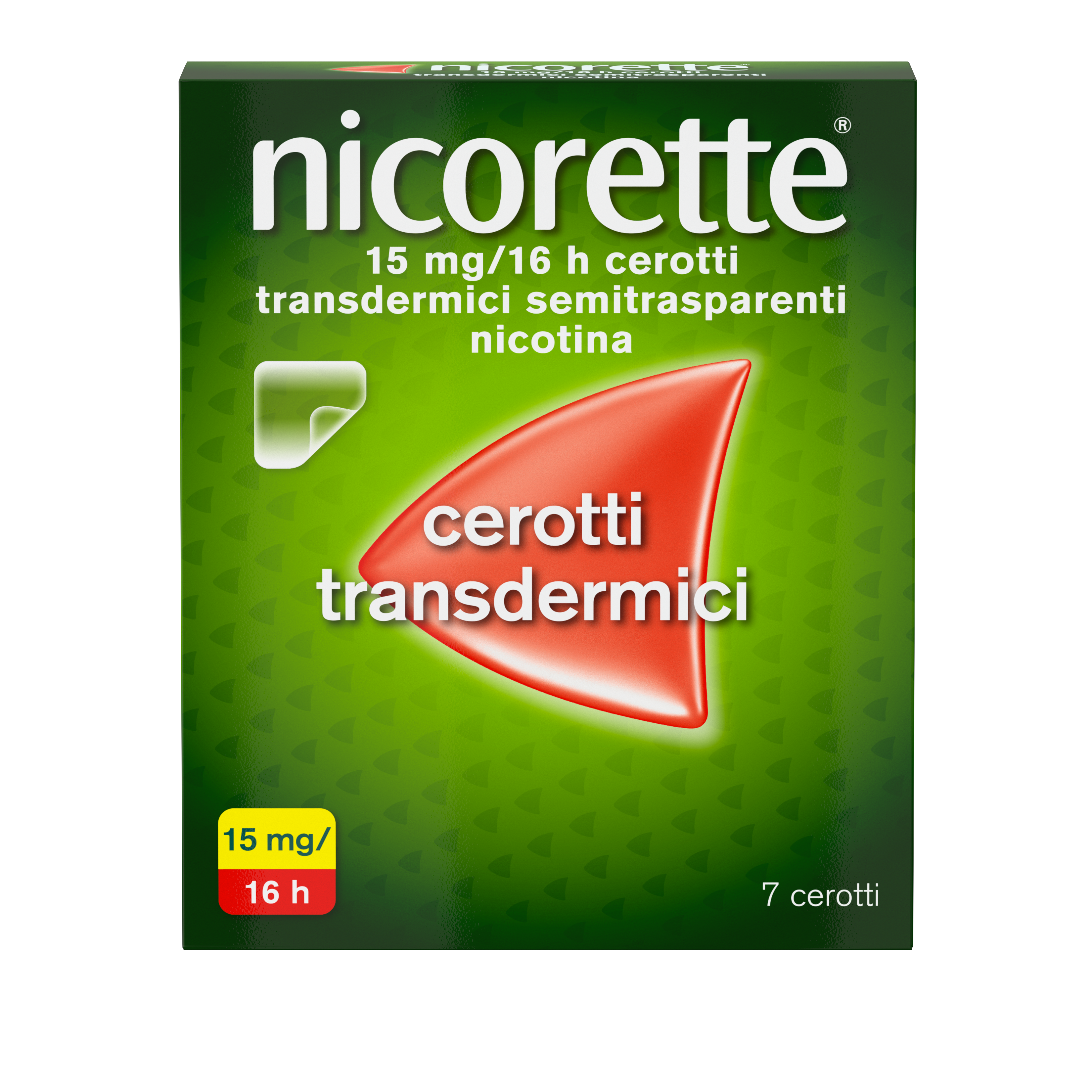 NICORETTE*7CER TRANSD 15MG/16H - latuafarmacia.org