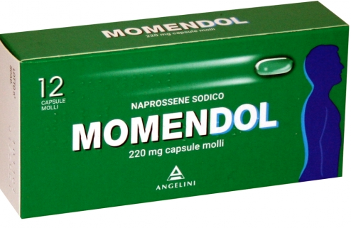 MOMENDOL*12CPS MOLLI 220MG - latuafarmacia.org