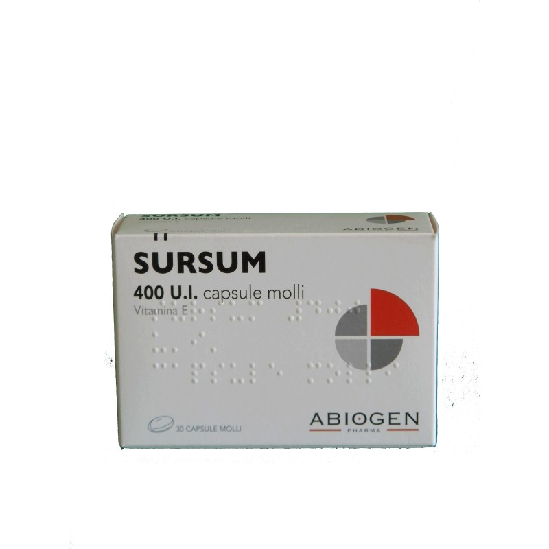 SURSUM*30CPS MOLLI 400UI - latuafarmacia.org