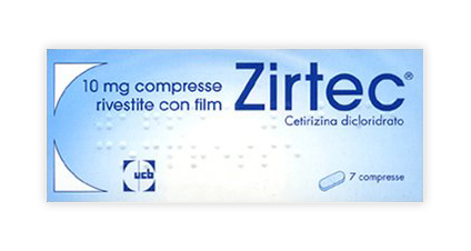 ZIRTEC*7CPR RIV 10MG - latuafarmacia.org