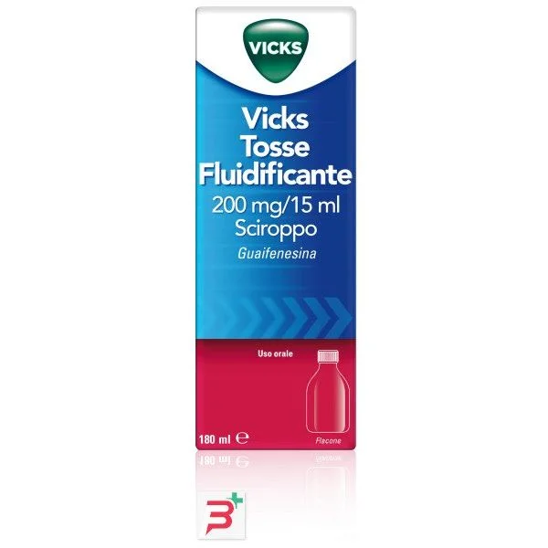 VICKS TOSSE FLUIDIF*FL 180ML - latuafarmacia.org