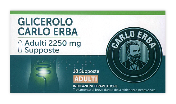 GLICEROLO*AD 18SUPP 2250MG - latuafarmacia.org