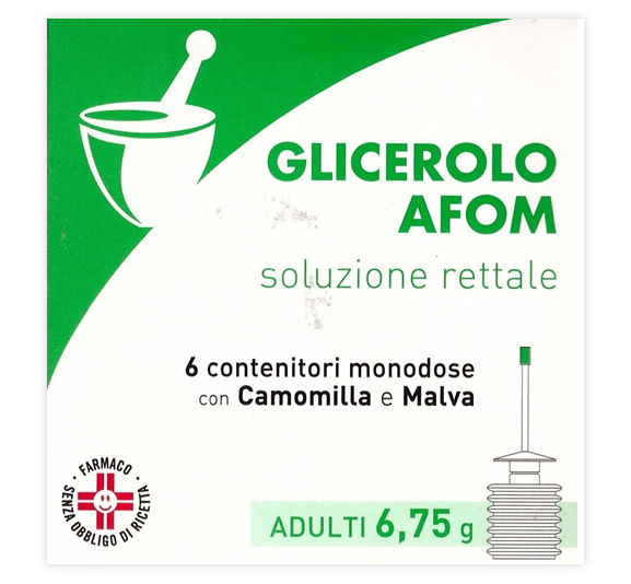 GLICEROLO AFOM*AD 6CONT 6,75G - latuafarmacia.org