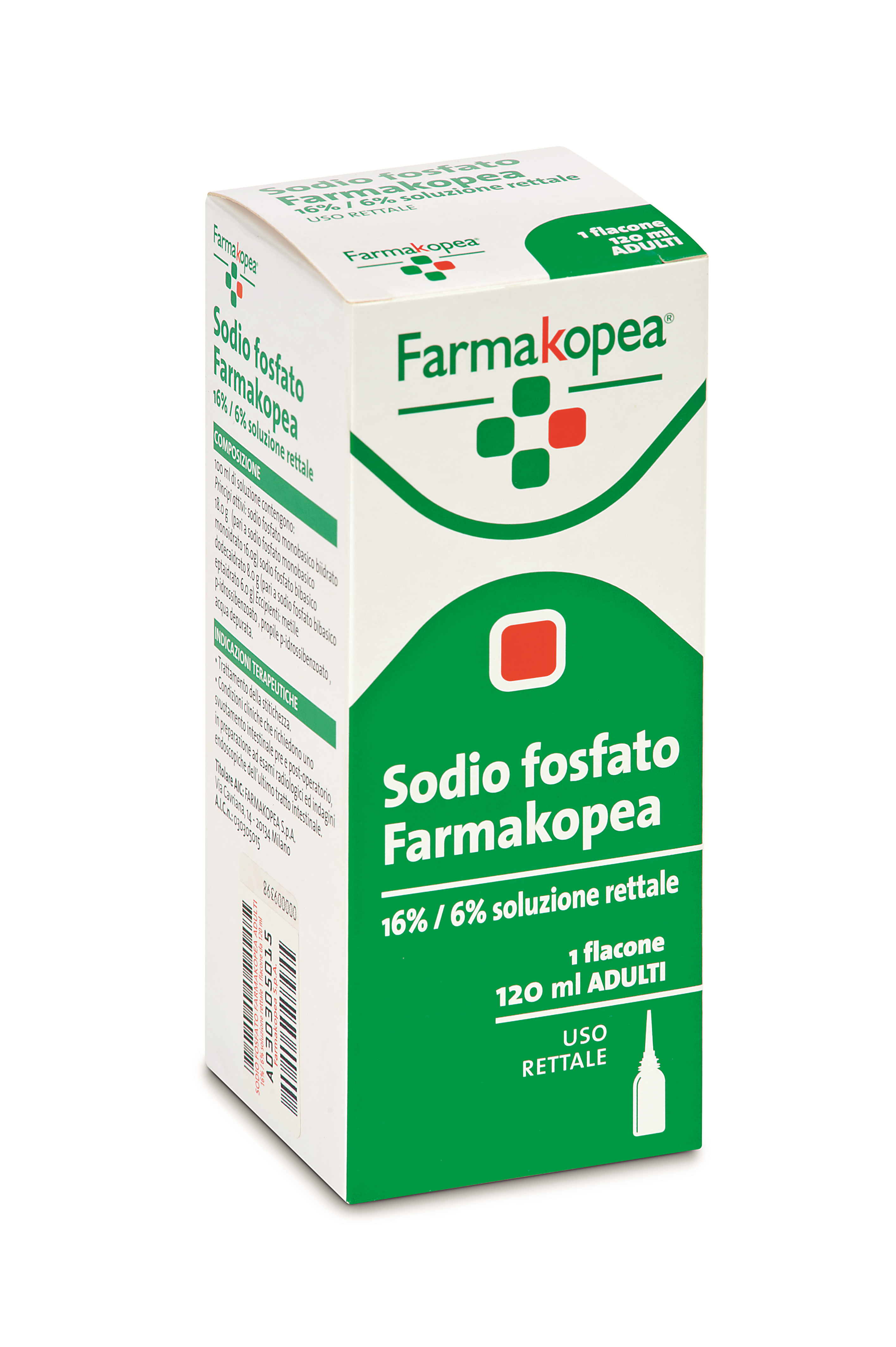 SODIO FOSFATO FA*RETT 120ML - latuafarmacia.org