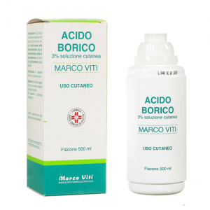ACIDO BORICO MV*3% 500ML - latuafarmacia.org