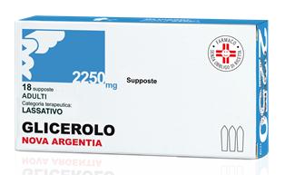 GLICEROLO*AD 18SUPP 2250MG - latuafarmacia.org