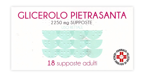 GLICEROLO*AD 18SUPP 2250MG - latuafarmacia.org