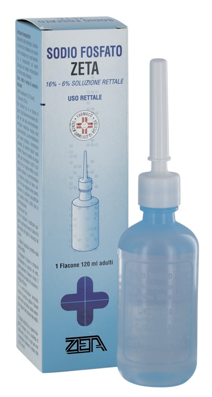 SODIO FOSFATO ZETA*RETT 120ML - latuafarmacia.org