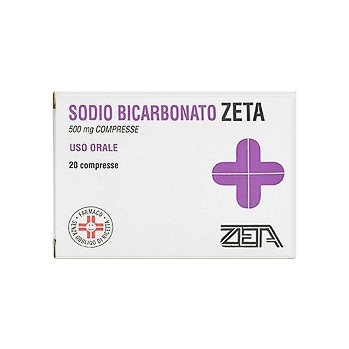 SODIO BICARB*20CPR 500MG - latuafarmacia.org