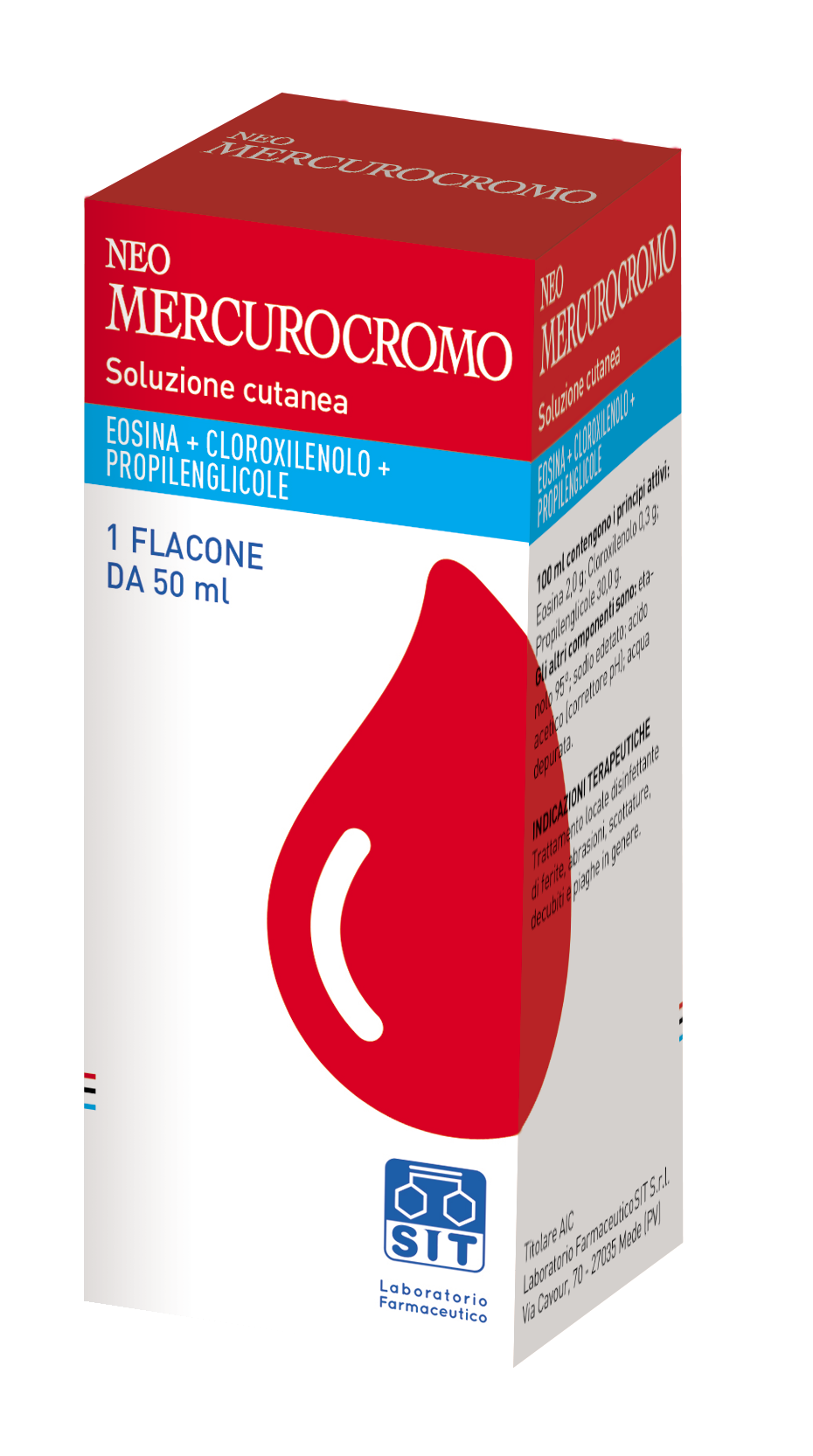 NEOMERCUROCROMO*SOLUZ FL 50ML - latuafarmacia.org