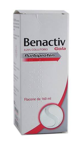 BENACTIV GOLA*COLLUT 160ML 2,5 - latuafarmacia.org
