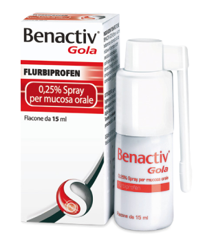 BENACTIV GOLA*SPRAY 15ML 0,25% - latuafarmacia.org