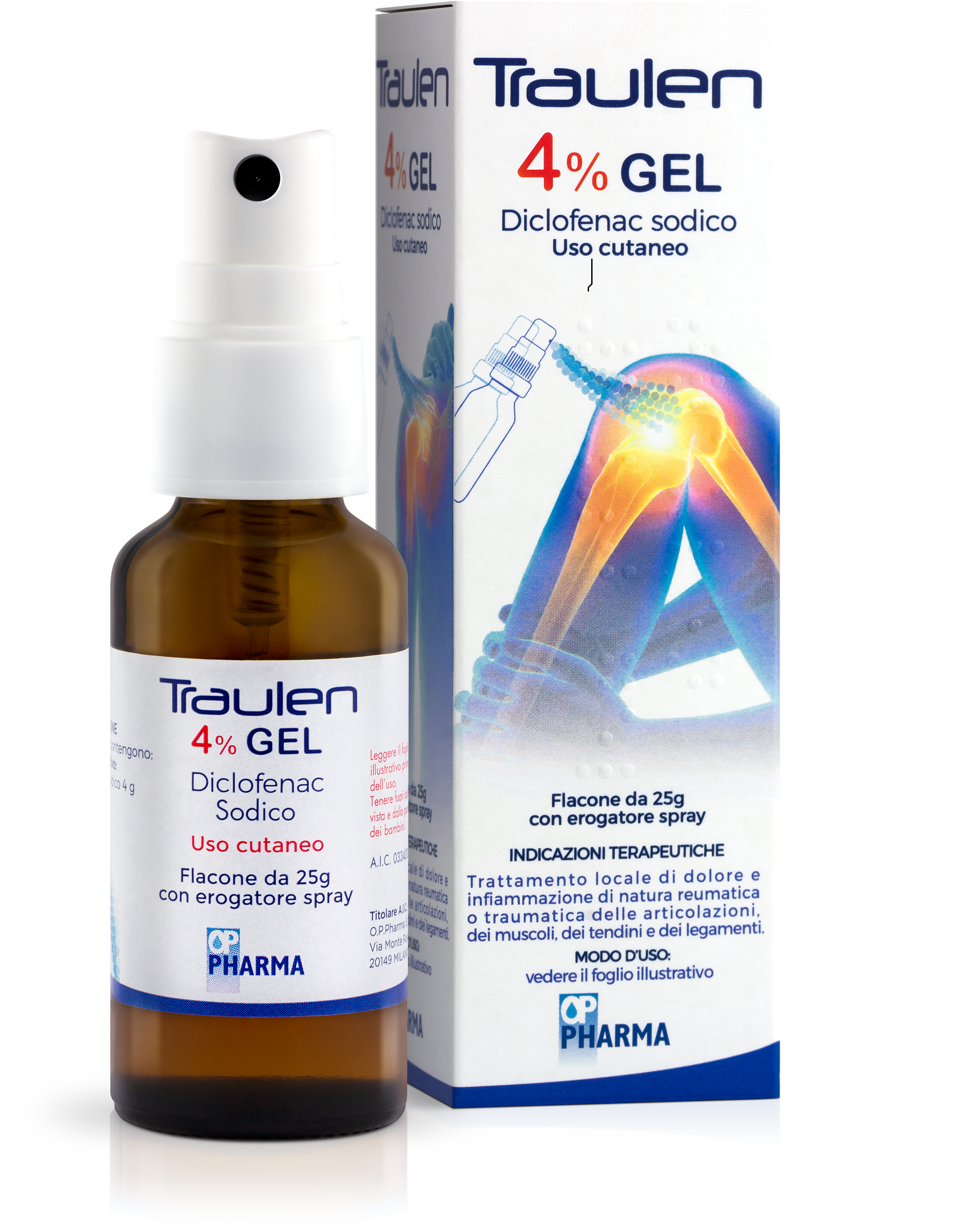 TRAULEN*GEL 4% FL 25G C/EROG - latuafarmacia.org