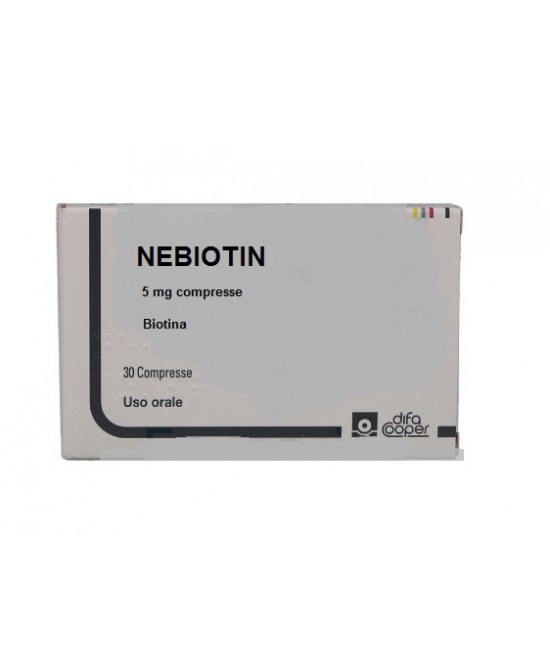 NEBIOTIN*30CPR 5MG - latuafarmacia.org