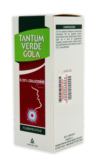 TANTUM VERDE GOLA*COLLUT 160ML - latuafarmacia.org