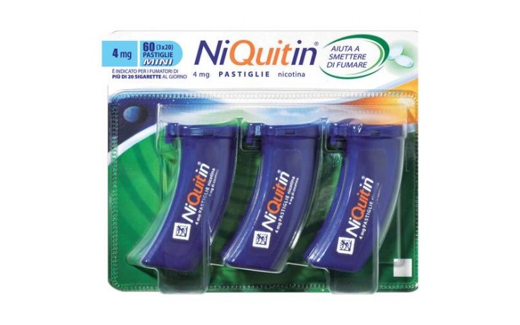 NIQUITIN*60PASTL 4MG MENTA FL - latuafarmacia.org